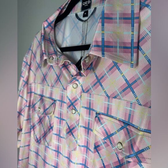 QED London Polo Style Shirt Size XL - Picture 2 of 7